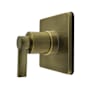 Kingston Brass NuvoFusion 6 Function Diverter Valve Trim Antique Brass
