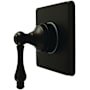 Kingston Brass Restoration Single Handle 6 Function Diverter Valve Trim Oil Rubbed Bronze