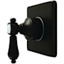 Kingston Brass Heirloom Single Handle 6 Function Diverter Valve Trim Oil Rubbed Bronze