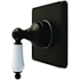 Kingston Brass Restoration Single Handle 6 Function Diverter Valve Trim Oil Rubbed Bronze