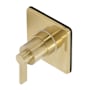Kingston Brass NuvoFusion 6 Function Diverter Valve Trim Brushed Brass
