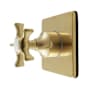 Kingston Brass Hamilton Single Handle 6 Function Diverter Valve Trim - Less Valve Brushed Brass
