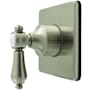 Kingston Brass Heirloom Single Handle 6 Function Diverter Valve Trim Brushed Nickel