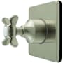 Kingston Brass Essex Single Handle 6 Function Diverter Valve Trim Brushed Nickel