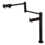 Kingston Brass Concord 3 GPM Modern Single Hole Pot Filler with Cross Handles Oil Rubbed Bronze