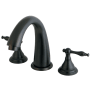 Kingston Brass Royale Deck Mounted Roman Tub Filler Oil Rubbed Bronze