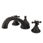 Kingston Brass Vintage Deck Mounted Roman Tub Filler Oil Rubbed Bronze