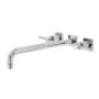 Kingston Brass Concord Wall Mounted Roman Tub Filler Polished Chrome
