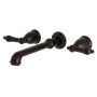 Kingston Brass English Country Wall Mounted Roman Tub Filler Oil Rubbed Bronze