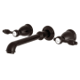 Kingston Brass Tudor Wall Mounted Roman Tub Filler Oil Rubbed Bronze