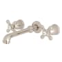 Kingston Brass English Country Wall Mounted Roman Tub Filler Polished Nickel