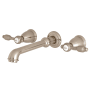 Kingston Brass Tudor Wall Mounted Roman Tub Filler Brushed Nickel