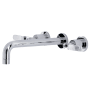 Kingston Brass Whitaker Wall Mounted Tub Filler Polished Chrome
