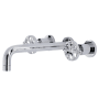 Kingston Brass Belknap Wall Mounted Tub Filler Polished Chrome