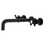 Kingston Brass Metropolitan Wall Mounted Tub Filler Oil Rubbed Bronze