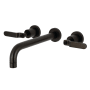 Kingston Brass Whitaker Wall Mounted Tub Filler Oil Rubbed Bronze