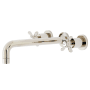 Kingston Brass Essex Wall Mounted Tub Filler Polished Nickel