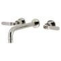 Kingston Brass Whitaker Wall Mounted Tub Filler Polished Nickel