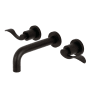 Kingston Brass NuWave 1.2 GPM Wall Mounted Widespread Bathroom Faucet Oil Rubbed Bronze