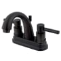 Kingston Brass Concord 1.2 GPM Centerset Bathroom Faucet with Pop-Up Drain Assembly Oil Rubbed Bronze
