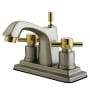 Brushed Nickel/Polished Brass