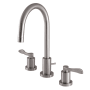 Kingston Brass 1.2 GPM Widespread Bathroom Faucet with Pop-Up Drain Assembly Brushed Nickel