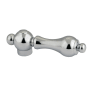 Kingston Brass Metal Lever Handle, 3/8" X 16PT Polished Chrome