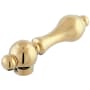Kingston Brass Metal Lever Handle, 3/8" X 16PT Polished Brass
