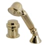 Kingston Brass 1.8 GPM Single Function Hand Shower - Includes Hose Polished Brass