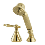 Kingston Brass 1.8 GPM Single Function Hand Shower - Includes Hose Polished Brass