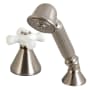 Kingston Brass 1.8 GPM Single Function Hand Shower - Includes Hose Brushed Nickel