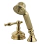 Kingston Brass 1.8 GPM Single Function Hand Shower - Includes Hose Polished Brass