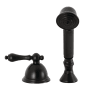 Kingston Brass Vintage 1.8 GPM Single Function Hand Shower - Includes Hose Matte Black