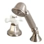Kingston Brass 1.8 GPM Single Function Hand Shower - Includes Hose Brushed Nickel
