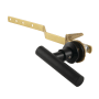 Kingston Brass Manhattan 10-15/16" Front Mount Toilet Tank Lever Matte Black