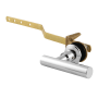 Kingston Brass Manhattan 10-15/16" Front Mount Toilet Tank Lever Polished Chrome