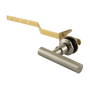 Kingston Brass Manhattan 10-15/16" Front Mount Toilet Tank Lever Brushed Nickel