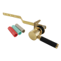Kingston Brass Kaiser Front Mount Toilet Tank Lever Polished Brass
