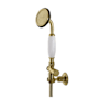 Kingston Brass Vintage 1.8 GPM Single Function Hand Shower - Includes Hose Brushed Brass