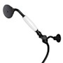 Kingston Brass Victorian 1.8 GPM Single Function Hand Shower - Includes Hose Matte Black