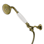 Kingston Brass Victorian 1.8 GPM Single Function Hand Shower - Includes Hose Antique Brass
