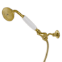 Kingston Brass Victorian 1.8 GPM Single Function Hand Shower - Includes Hose Brushed Brass