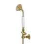 Kingston Brass Victorian 1.8 GPM Single Function Hand Shower - Includes Hose Brushed Brass