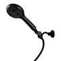 Kingston Brass Vilbosch 1.8 GPM Single Function Hand Shower - Includes Hose Matte Black
