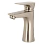 Kingston Brass Millennium 1.2 GPM Single Hole Bathroom Faucet with Pop-Up Drain Assembly Brushed Nickel