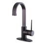 Kingston Brass New York 1.2 GPM Single Hole Bathroom Faucet with Pop-Up Drain Assembly Oil Rubbed Bronze