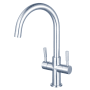 Kingston Brass Concord 1.2 GPM Vessel Single Hole Bathroom Faucet Polished Chrome