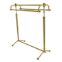Kingston Brass Warwick 3 Bar U-Shaped Towel Stand Brushed Brass