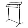 Kingston Brass Warwick 3 Bar Towel Stand Matte Black