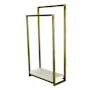 Kingston Brass Edenscape 2 Bar Towel Stand Antique Brass